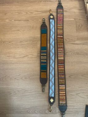 Nena & co strap Set of 3 Decorative Woven Bag Straps - Multicolor